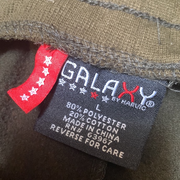 Galaxy by Harvic polyester/cotton fleece lining pants w/front/back/side pockets - Picture 3 of 16